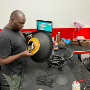 Speaker Repairs - JD Kustom | recoil | recoining | speakers